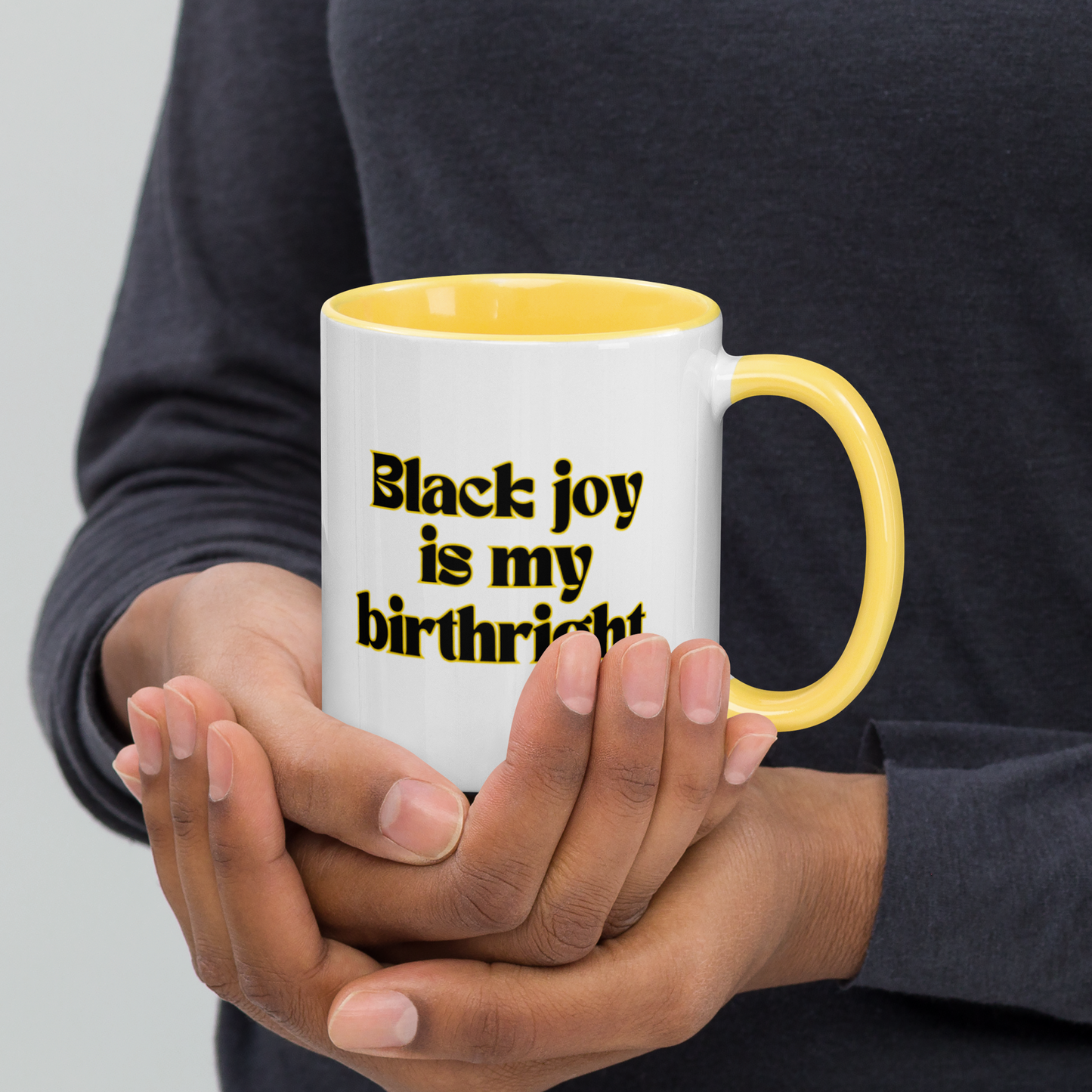"Black Joy is Your Birthright" by TMLG - 11oz Coffee/Tea Mug
