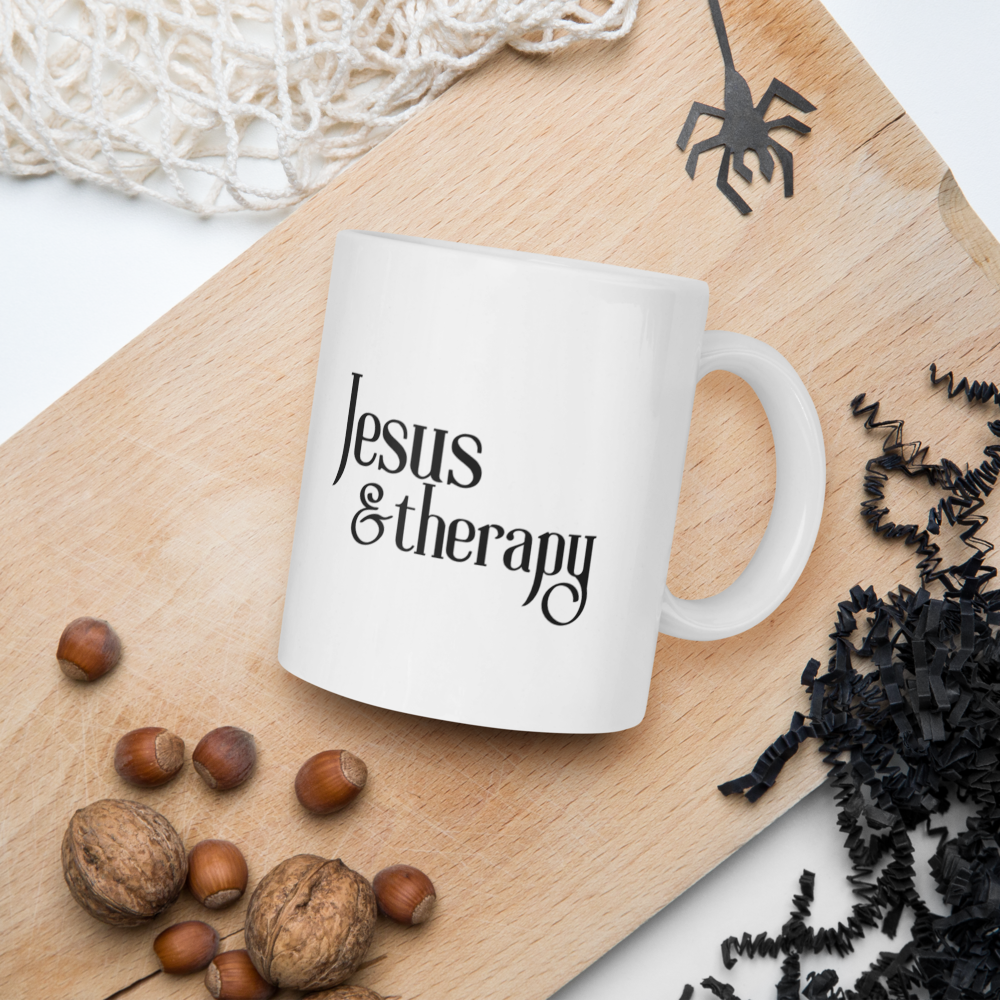 Jesus and Therapy Mug